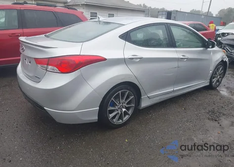 2013 Hyundai Elantra Limited z USA, uszkodzony, nr VIN KMHDH4AE1DU559210